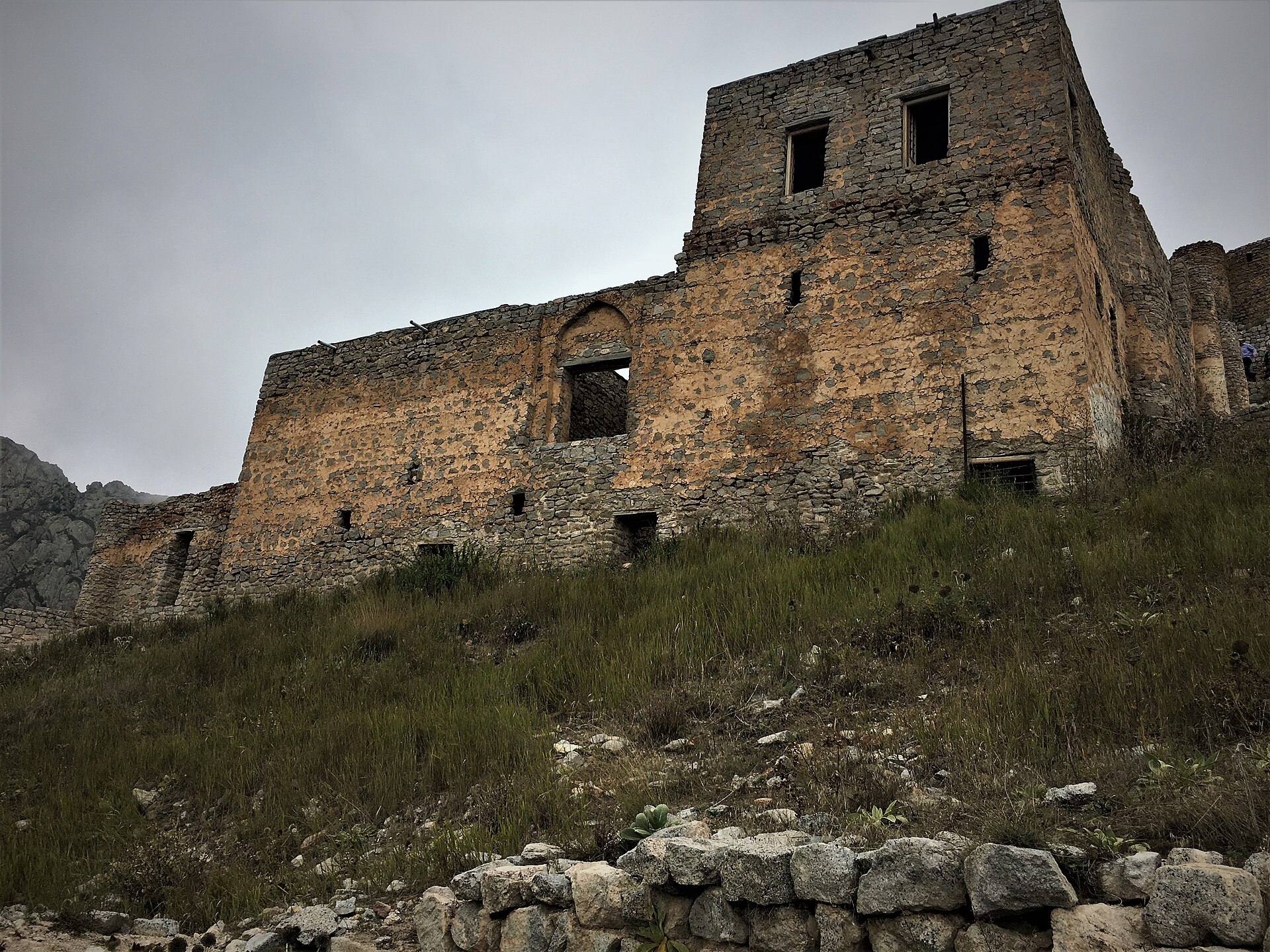 The cliff-top Babak Castle in East Azerbaijan, stronghold of the ninth-century Khurramite rebellion.