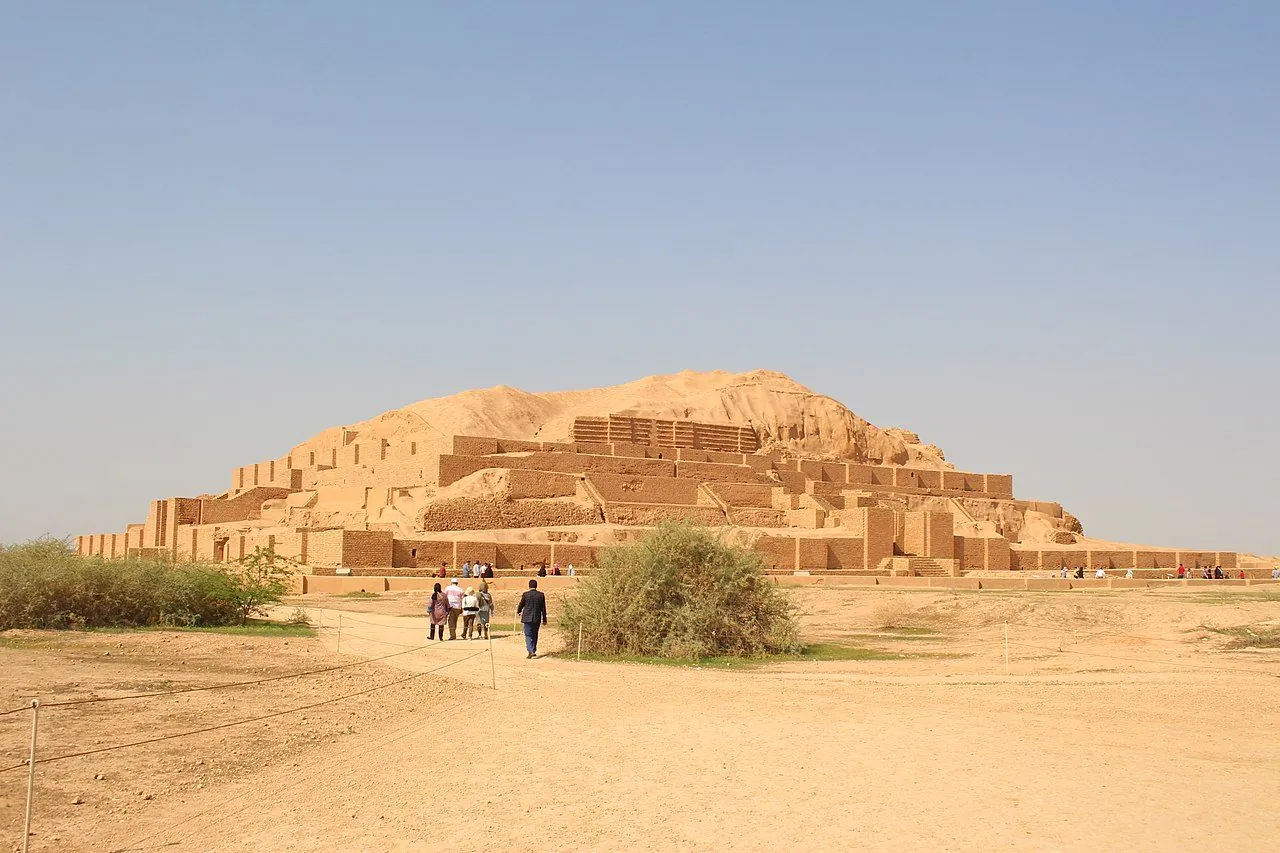 The Elamite ziggurat of Chogha Zanbil (c. 1250 BCE) — Iran's first UNESCO site.