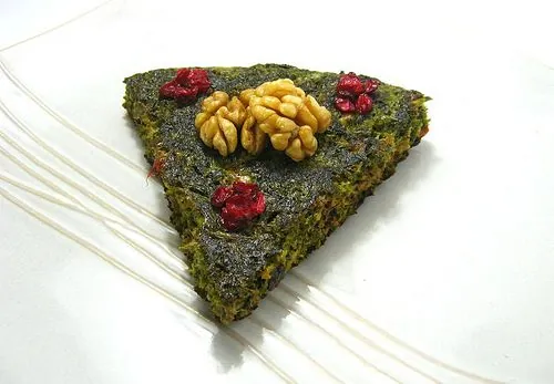 کوکو سبزی — سفرهٔ نوروز