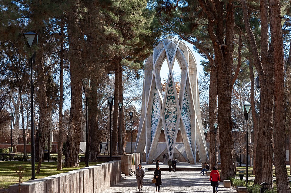 Statue of Omar Khayyam (1048–1131), Nishapur.