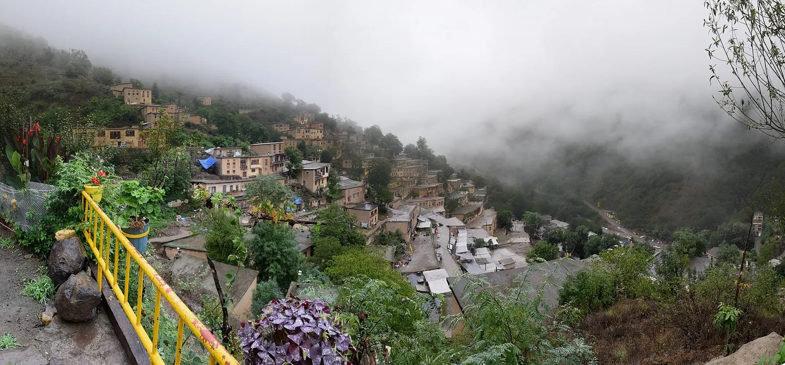 Masuleh — the stepped mountain village of Gilan, where rooftops double as streets.