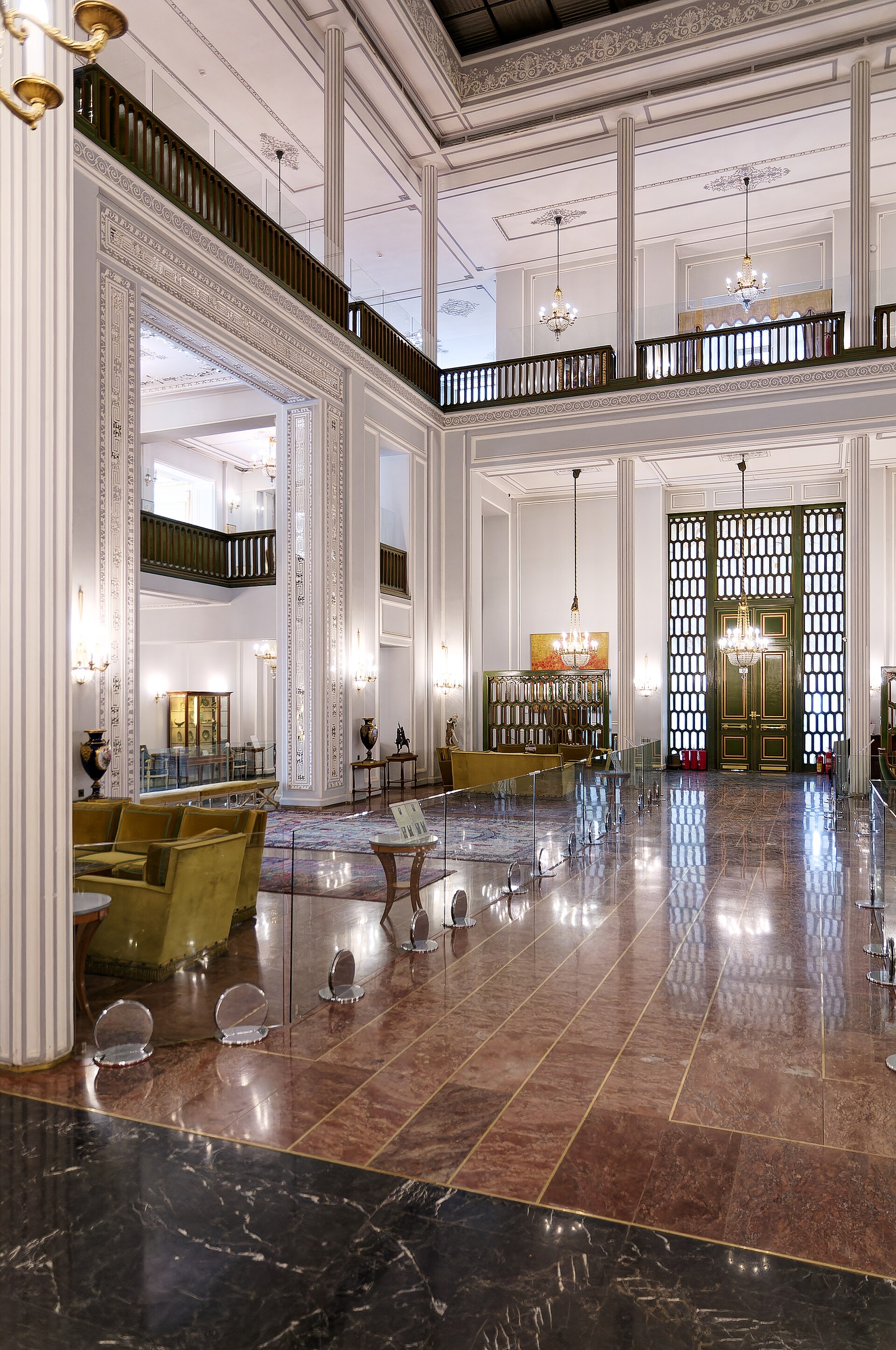 Niavaran Palace — the last residence of the Pahlavi imperial family, preserved as a museum.