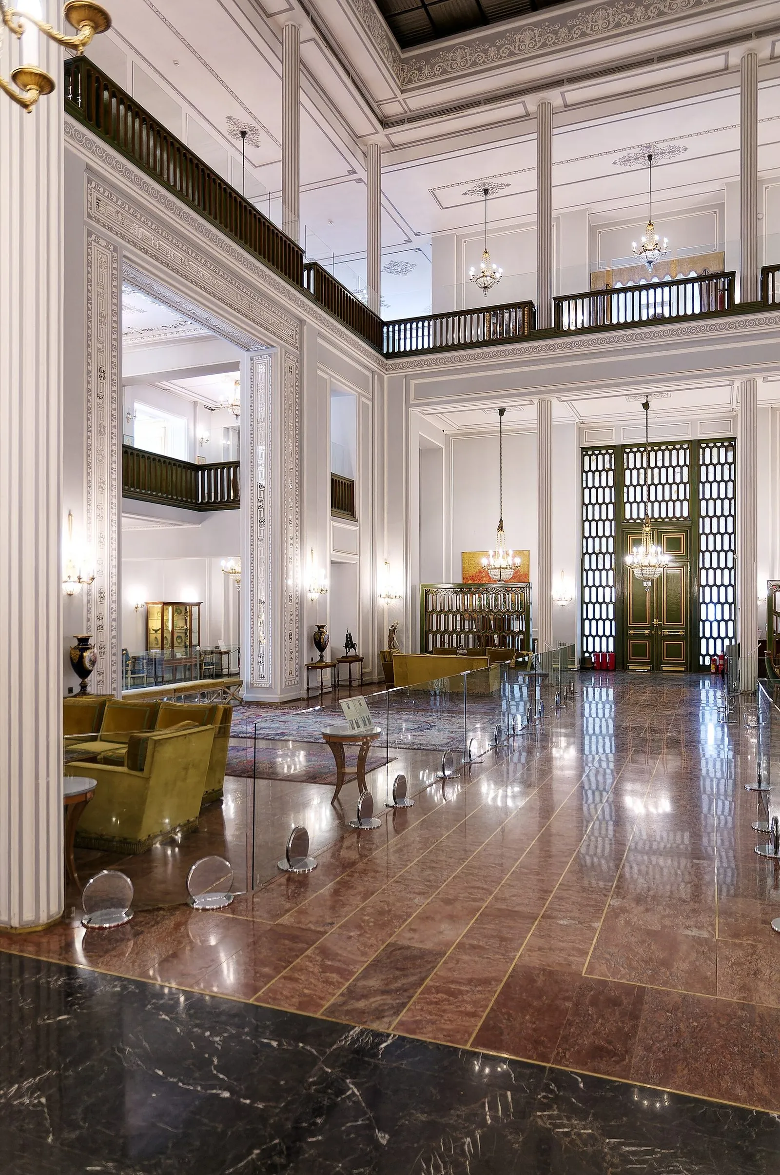 Niavaran Palace — the last residence of the Pahlavi imperial family, preserved as a museum.