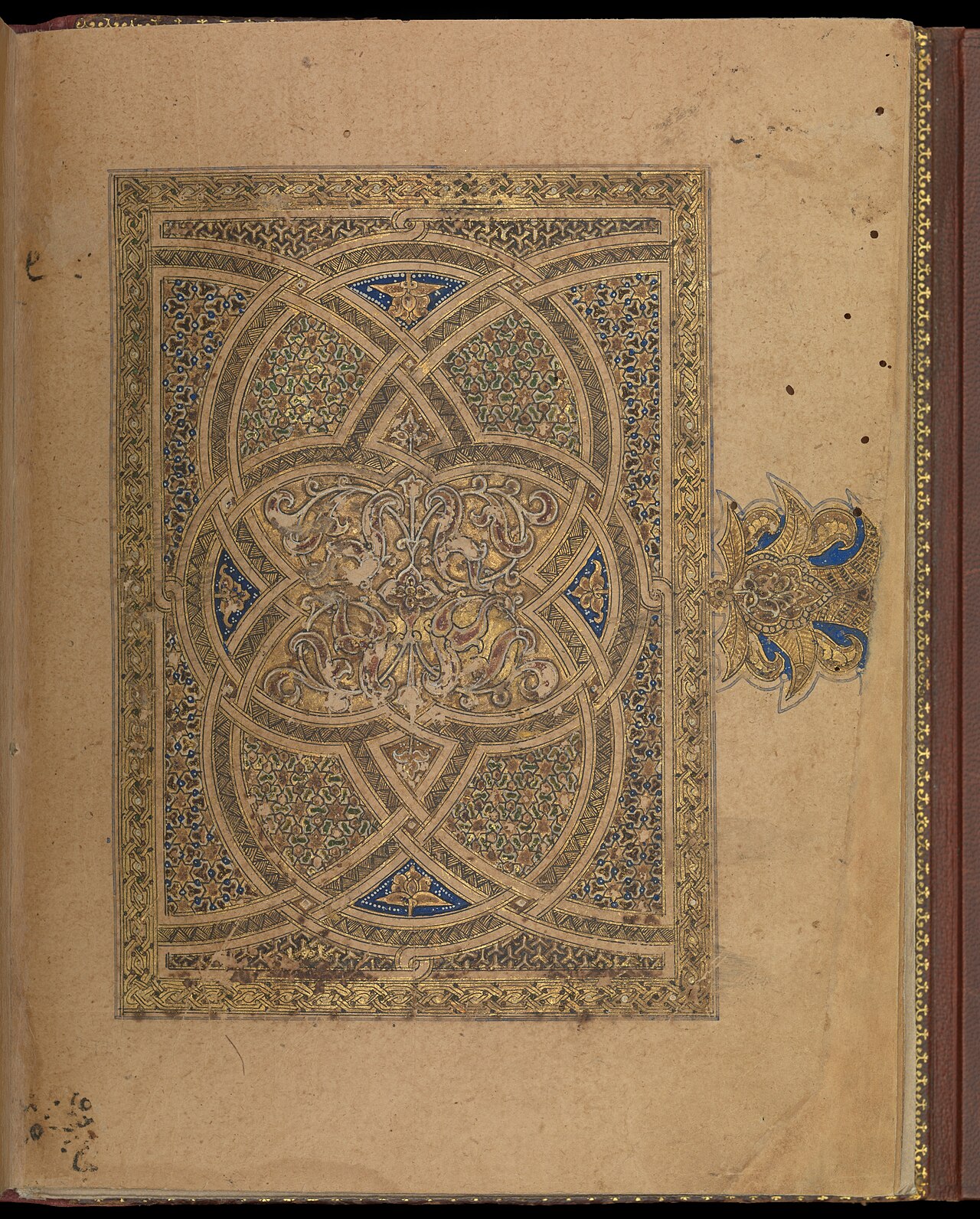 Page attributed to Ibn al-Bawwāb — reformer of the proportioned 'six scripts' canon.