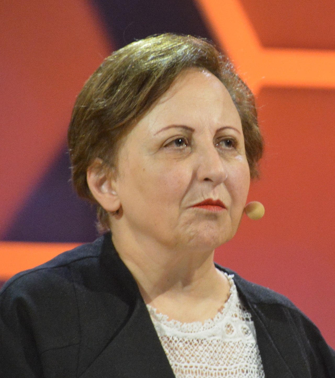 Shirin Ebadi — first Muslim woman and first Iranian Nobel Peace Prize laureate (2003).
