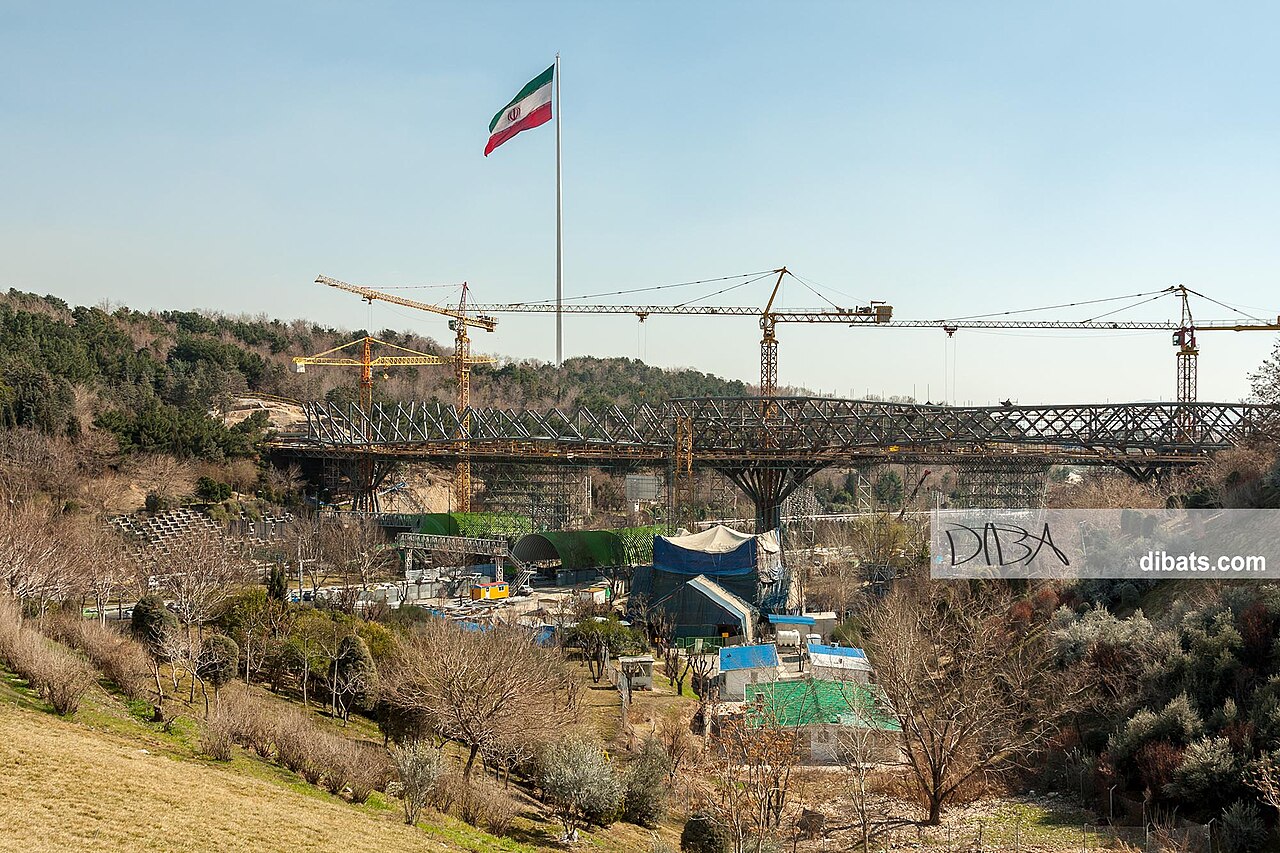 Tehran's Tabiat (Nature) Bridge by Leila Araghian (2014) — Aga Khan Award for Architecture.